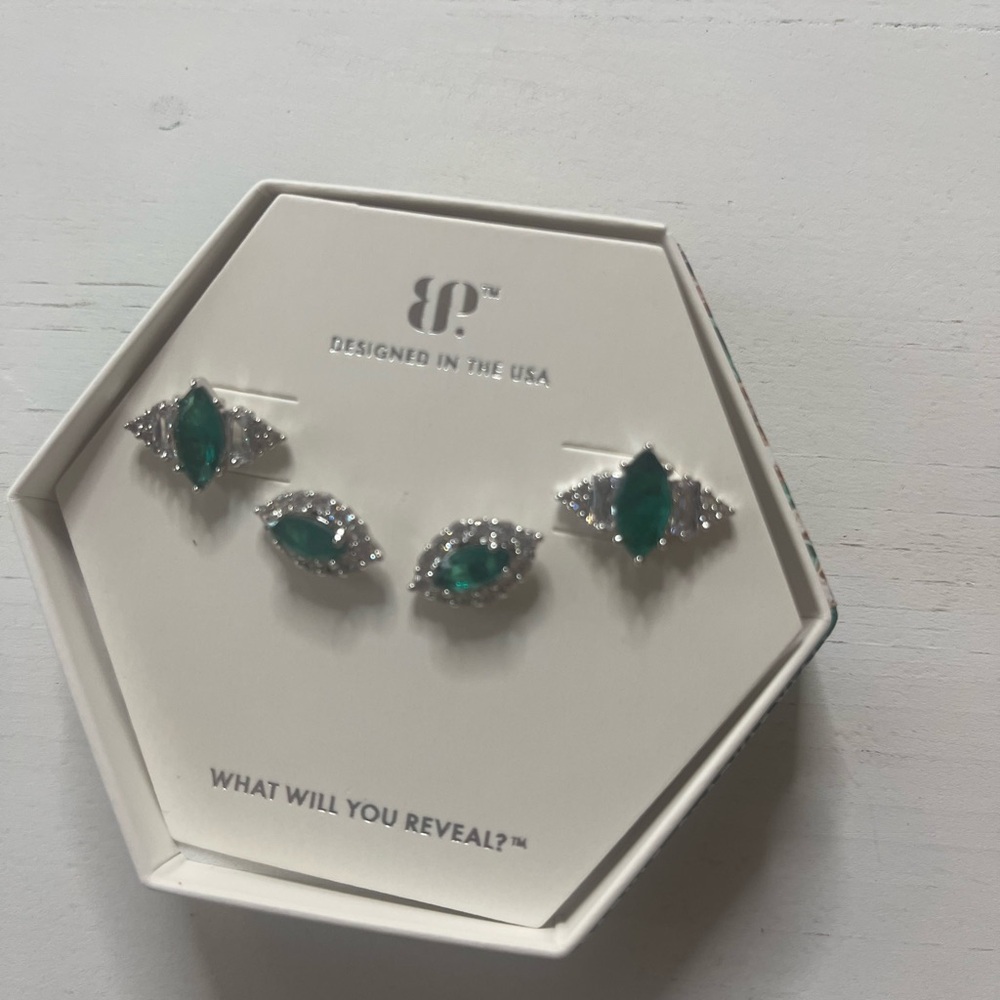 Bomb party stud earrings.   May 2024 birthday collection.  BP - Picture 7 of 7